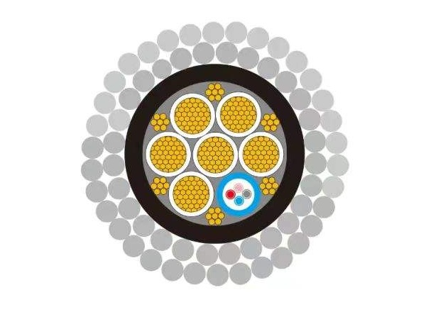 Armored ROV cable